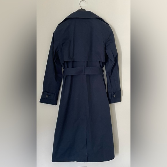 Navy Trench Coat from Banana Republic - NWOT - Picture 3 of 7